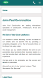Mobile Screenshot of johnpaulconstruction.co.uk